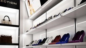 Led-Labs LED profil LUMINES typ B čierny elox 2,02m