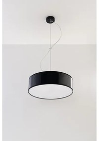 Luster na lanku ARENA 35 2xE27/60W/230V čierna