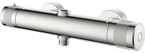 Sprchový systém s termostatickou batériou Avital Tidan-Topino vzhľad nerezovej ocele