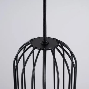 Sollux SL.1332 - Luster na lanku BRINA 1xG9/8W/230V čierna