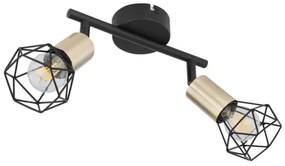 Globo 54802S-2AB - Bodové svietidlo XARA 2xE14/40W/230V