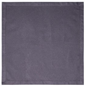 Oceľové sivé bavlnené obrúsky 45 x 45 cm 2 ks – Basic Ambiente - 596402