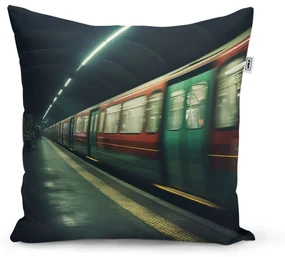 Sablio Vankúš Metro na tmavej stanici - 50x50 cm