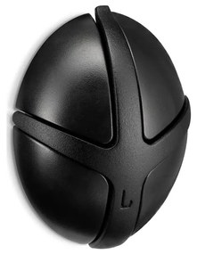 Čierny nástenný plastový háčik Tick – Spinder Design