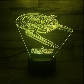 3Dmix 3DL-SMRT012 – 3D LED nočná lampa - Star Trek (Smart)