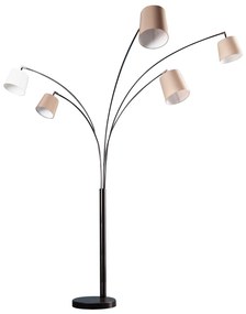 Stojacia lampa Levels biela béžová hnedá
