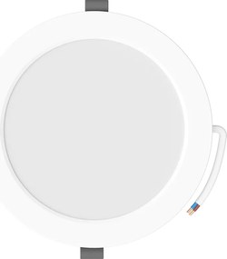 Mexen LDRR, LED stropné svietidlo na zapustenie, priemer 12 cm 17 cm, 12W, studená - 6500K, 1320 lm, biela - L210-017-1265-20