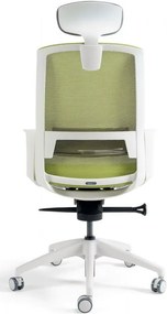 bestuhl -  BESTUHL Kancelárska stolička J17 WHITE SP zelená