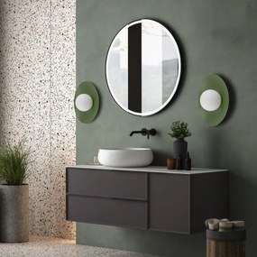 Nástenné svietidlo SLATE 1xG9/8W/230V pr. 28 cm zelená