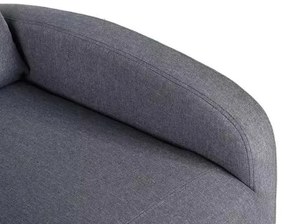 LuxuryForm DESIGN Televízne kreslo RUFO s polohovaním - šedé