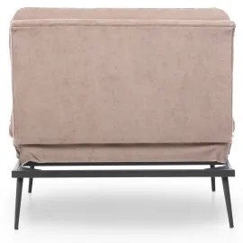 Rozkladacie kreslo SPEAKY hnedé