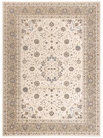 Vlnený kusový koberec Nain krémový 80x150cm