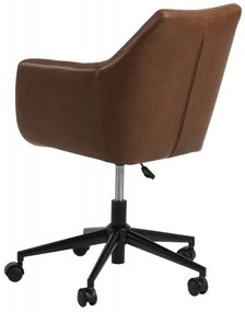 Kancelárska stolička Nora hnedá