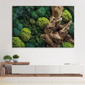 DUBLEZ | Machový obraz - Dotyk prírody