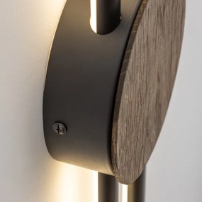Brilagi - LED nástenné svietidlo WOODY COLLINE LED/15W/230V 80 cm dub orech