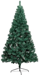 Umelý vianočný polovičný stromček, 180 cm 340 vetiev