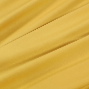 Goldea bavlnené posteľné obliečky duo - harmanček s medovo žltou 200 x 200 a 2ks 70 x 90 cm