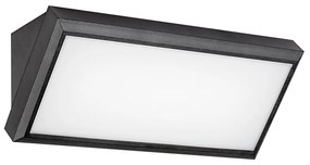 Rabalux 7282 vonkajšie nástenné LED svietidlo Rapla, čierna
