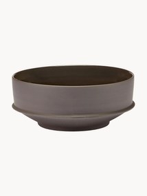 Porcelánová miska's reaktívnou glazúrou Dune