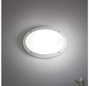 Ideal Lux - Vonkajšie nástenné svietidlo MADDI 1xE27/23W/230V IP66 biela