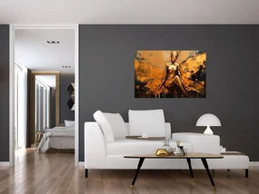 Obraz - Abstrakcia víly (90x60 cm)
