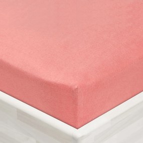 Detské jersey napínacie prestieradlo do postieľky JR-001 Koralové 60 x 120 x 10 cm - do postieľky