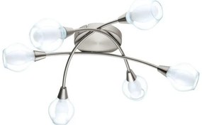 Eglo 32595 - Prisadený luster ARNADO 6xG9/33W/230V matný chróm
