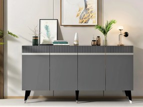 Skrinka Mekebu 2 (antracit + strieborná) . Vlastná spoľahlivá doprava až k Vám domov. 1093414