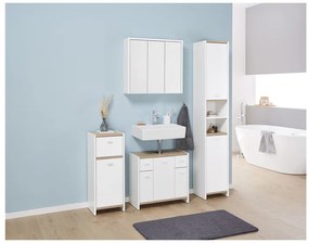 LIVARNO home Kúpeľňová skrinka, 32 x 80,5 x 28 cm, biela  (100364387)