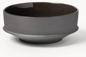 Porcelánová miska's reaktívnou glazúrou Dune