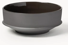 Porcelánová miska's reaktívnou glazúrou Dune