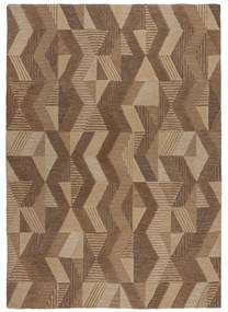Kusový koberec Moda Asher Natural, 160x230, hnedá, chodba / predsieň, Flair Rugs