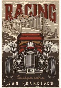 Ceduľa Racing - San Francisco