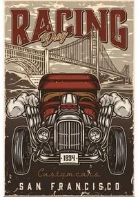 Ceduľa Racing - San Francisco