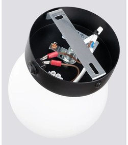 Čierno-biele nástenné svietidlo Blaze – Sollux