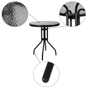 Záhradný okrúhly stolík SPRINGOS GF1010