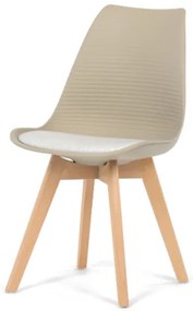 Jedálenská stolička Autronic 48x82 cm hnedá plast CT-X7055 WT, 1 ks