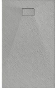 Mexen Hugo, SMC obdĺžniková sprchová vanička 140 x 80 cm, šedá, 42618014