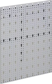 Závesný panel na náradie G1, perforovaný, 595 x 395 x 25 mm