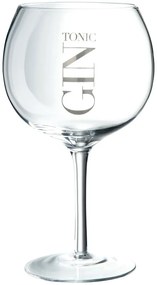 Pohárik s nápisom Gin Tonic - Ø12*22cm/880ml
