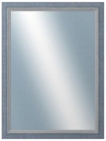 DANTIK - Zrkadlo v rámu, rozmer s rámom 60x80 cm z lišty AMALFI modrá (3116)
