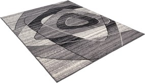 TA Koberec K858A DARK GRAY CHEAP PP CRM Sivý Obdĺžnikový Rozmer: 120x170 cm