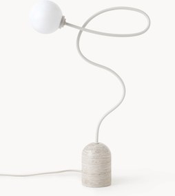 Stolová lampa's mramorovým podstavcom Alina