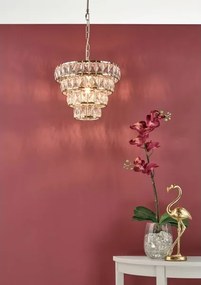 Där Lighting CER0135 - Luster na reťazi CERYS 1xE27/60W/230V zlatý