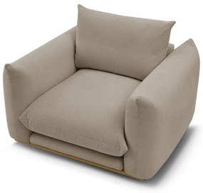 Béžové kreslo Ernest – Bobochic Paris