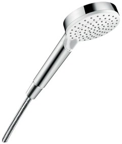 Hansgrohe Crometta, ručná sprcha Vario, biela/chrómová, HAN-26330400