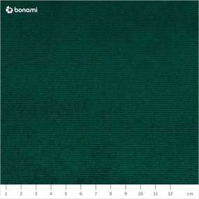 Zelená zamatová rozkladacia rohová pohovka Miuform Lofty Lilly, pravý roh