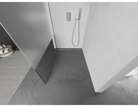Mexen Kioto L, sprchová zástena Walk-In 100 x 200 cm, 8mm číre sklo-námraza, chrómový profil, 800-100-103-01-35