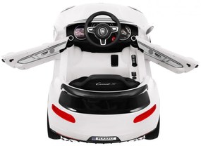 RAMIZ  Elektrické autíčko Coronet S - biele - 2x30W- BATÉRIA - 2x6V4,5Ah - 2023