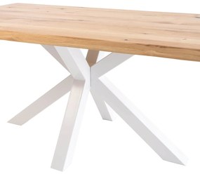 Stôl cerga 220 x 100 cm biely MUZZA